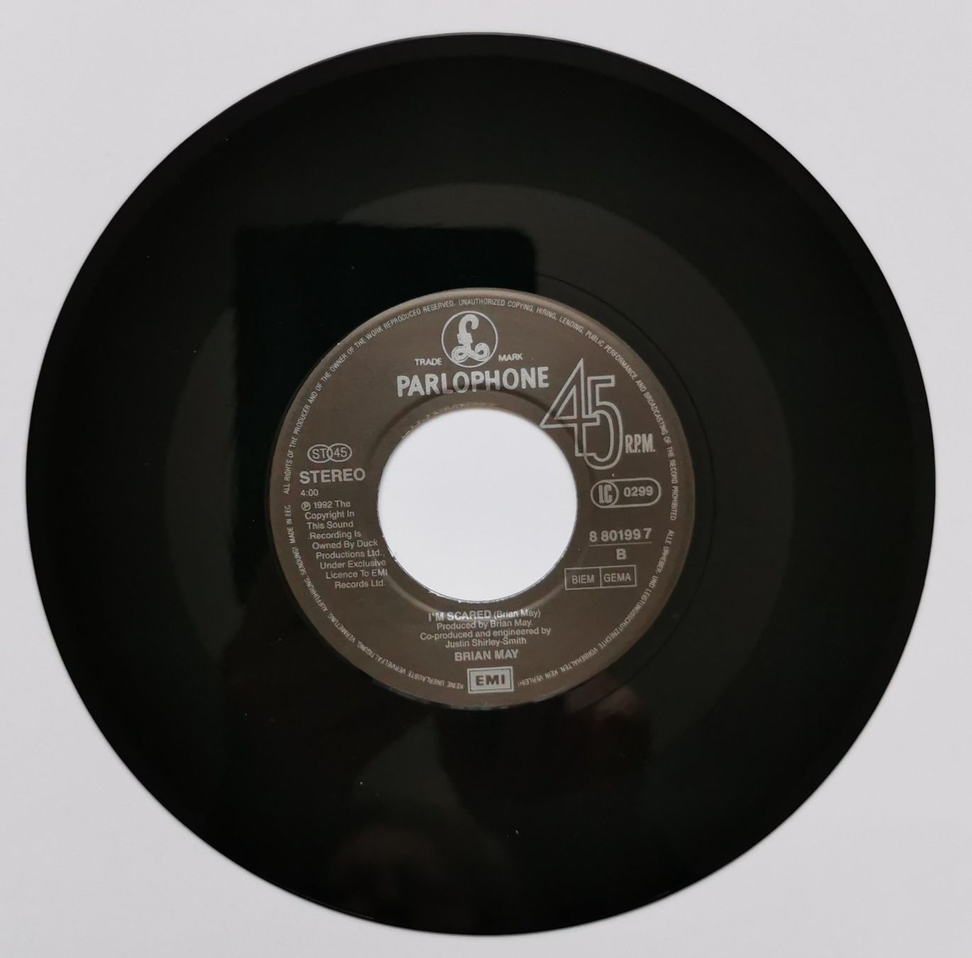 Dischi in vinile: Brian May  -  Too Much Love Will Kill You / I`m Scared – Nuovo (secondo la descrizione) da Birsfelden venduto da dsc_f8gx 3