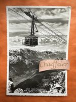 1954 Säntis-Schwebebahn. Blick auf Glärnisch und Berneralpen