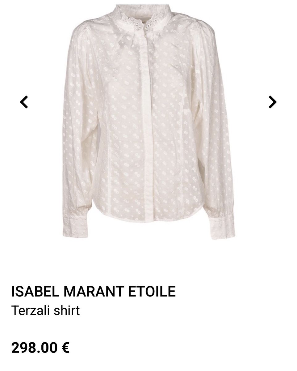 Isabel Marant Blusen: Isabel Marant Cotton Embroidery Blouse – Gebraucht aus St.Josefen von lop_lh8d