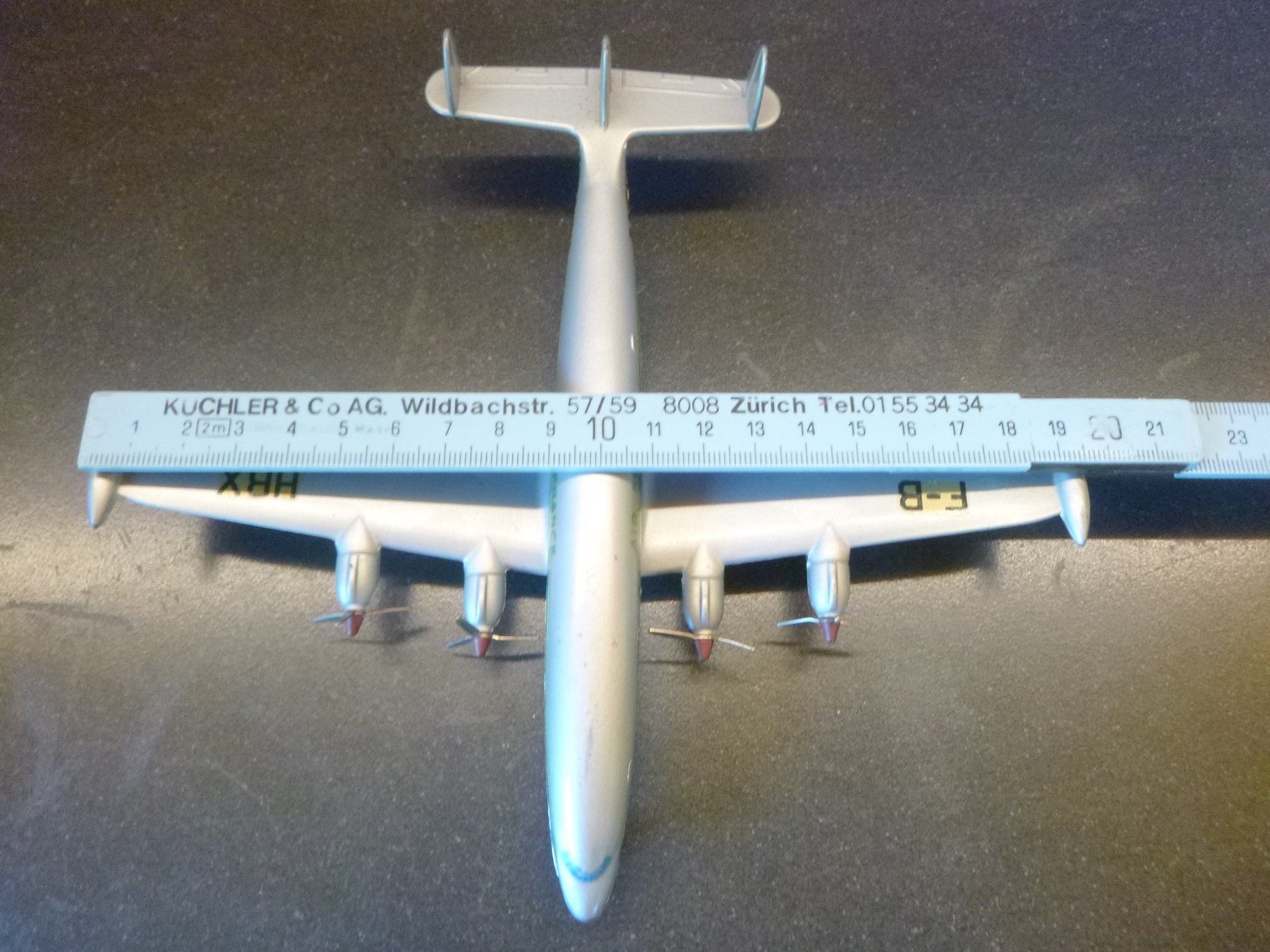 Dinky Toys Kit di modellismo & Modellini statici: Dinky-Super-Toys Flugzeug "Constellation" – Usato da Freudwil venduto da Traktor57 8