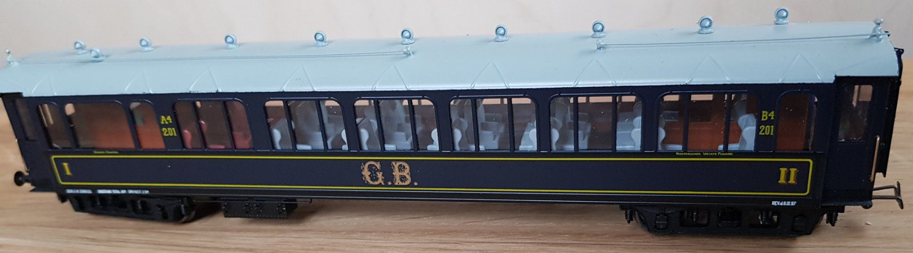 Fulgurex Modelleisenbahnen: Fulgurex 2087 coffret GB 4 voitures – Gebraucht aus La Sagne VD von aro_nnp2 2