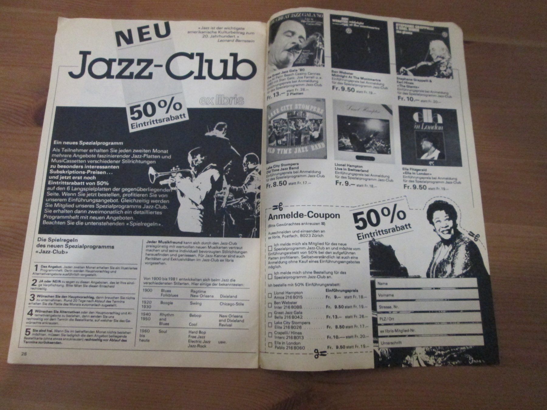 Riviste & Magazine: ex libris Clubzeitschrift – Usato da Neuchâtel venduto da Dualseele 5