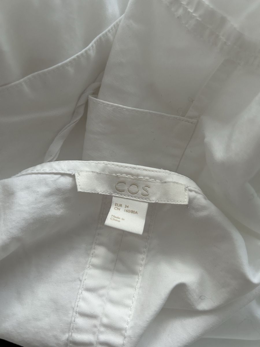 Cos Blusen: Weisse Bluse COS Baumwolle Damen – Gebraucht aus Wimmis von rimnakit 2