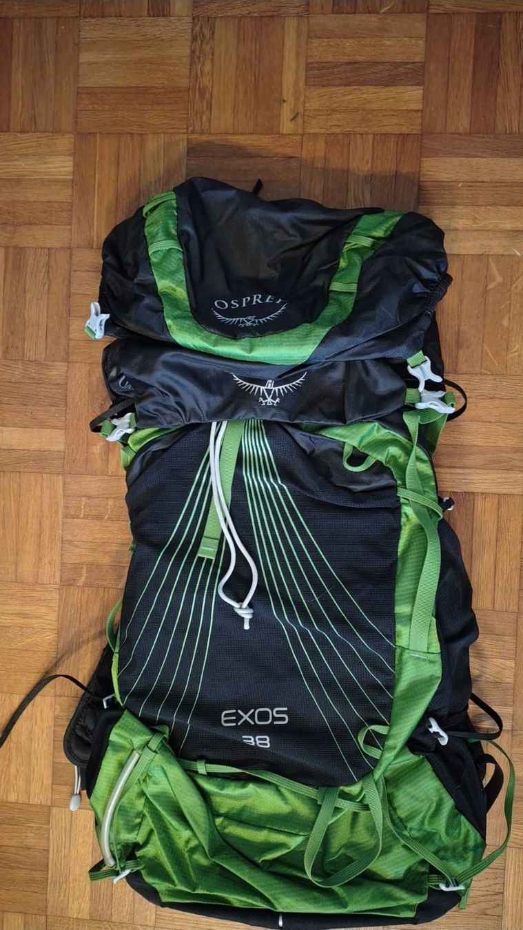 Osprey Zaini: Ospray Exos 38 Gr. L – Nuovo (secondo la descrizione) da Lohn-Ammannsegg venduto da analogis 3