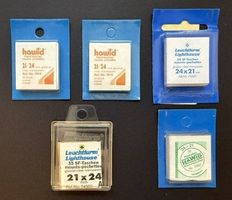 Leuchtturm - SF Blocktaschen / Klemmstreifen