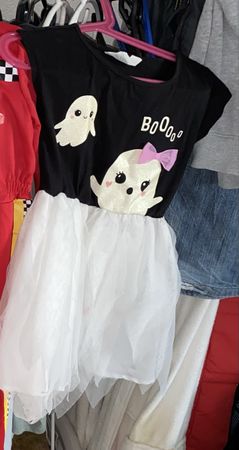 Robe Halloween fille, taille 5-6 ans 👻🎃🎀
