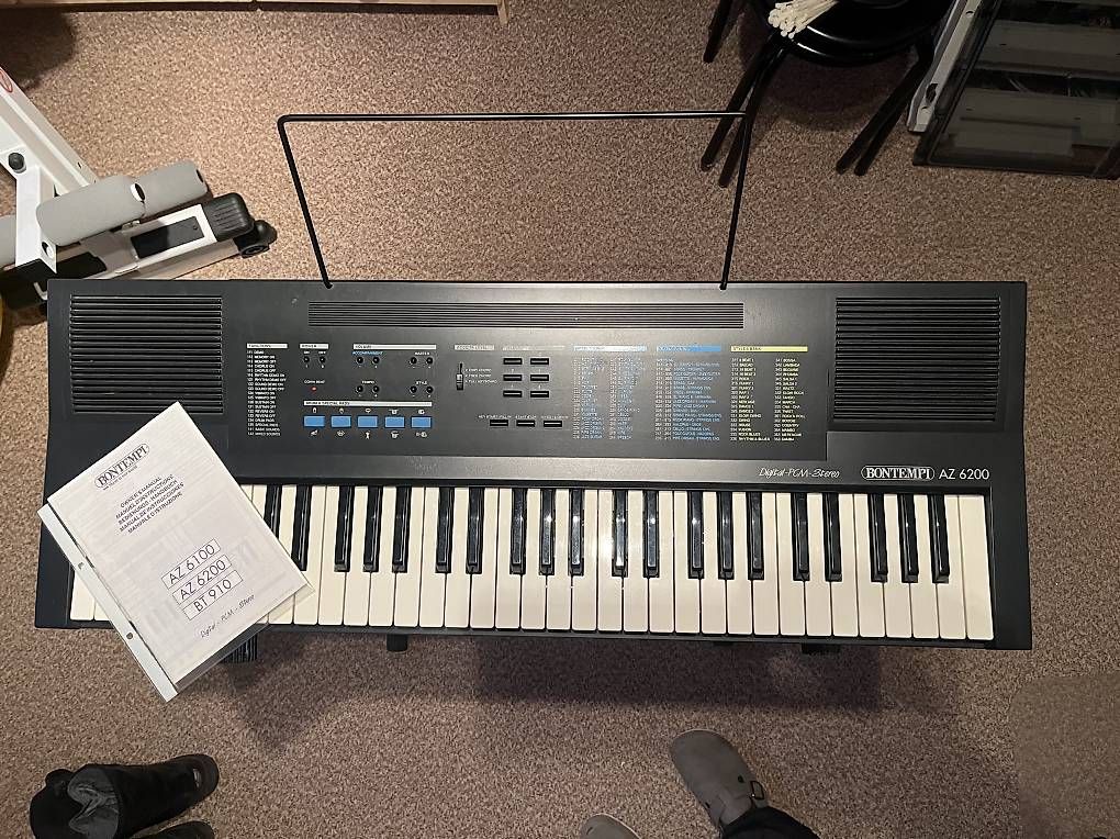 Bontempi Musikinstrumente: Bontempi AZ 6200 – Gebraucht aus Oberbalm von 007aendu