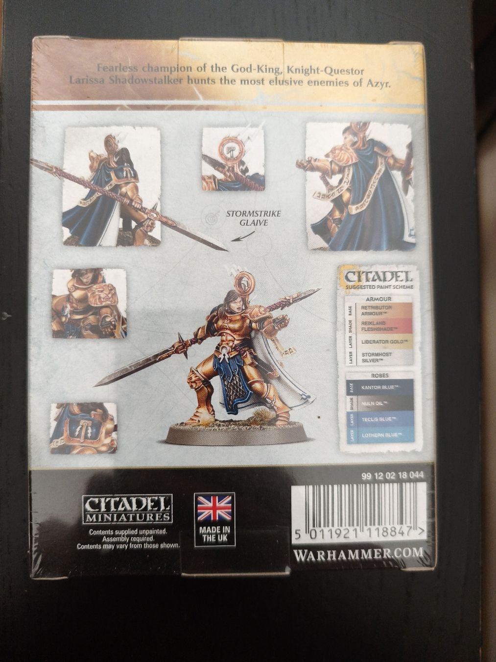 Kit di modellismo & Modellini statici: Warhammer: Larissa Shadowstalker - Neu, ungeöffnet! – Nuovo e nell'imballaggio originale da Basel venduto da OlisPlace 1