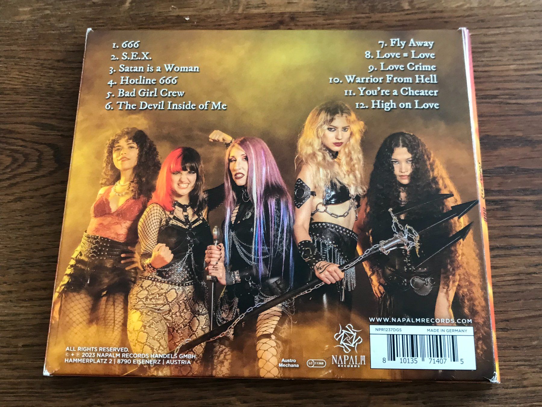 CD: COBRA SPELL - 666 - Heavy Metal – Usato da Buchs AG venduto da Archie 3