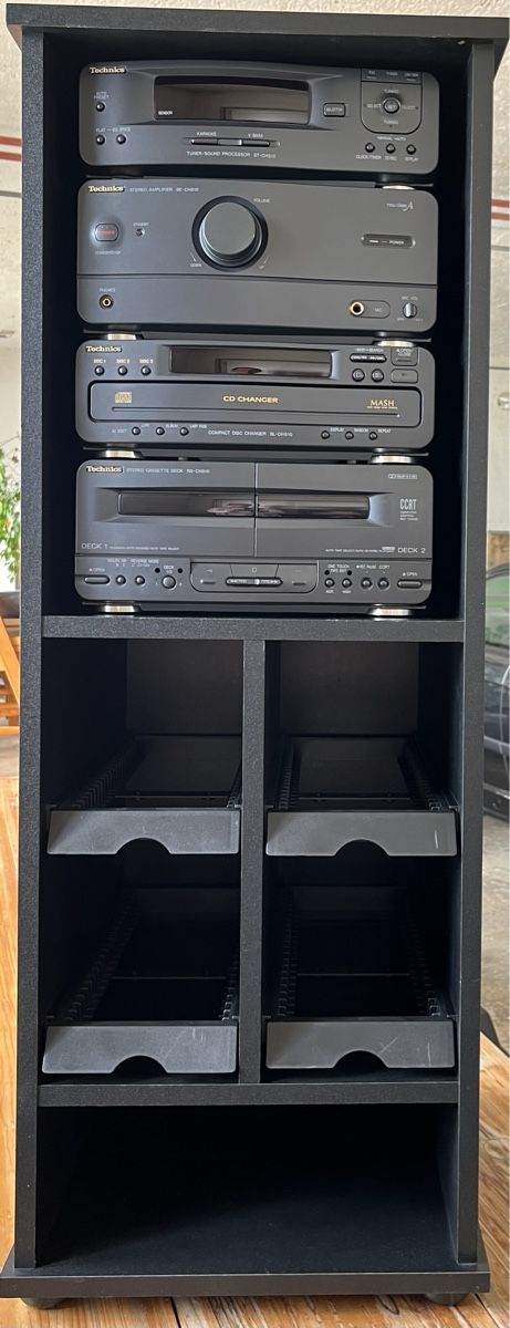 Technics Lettore multimediale & Streamer: Hifi-Anlage von Technics SE-CH610 mit Regal – Usato da Glattbrugg venduto da Jaspis10 9