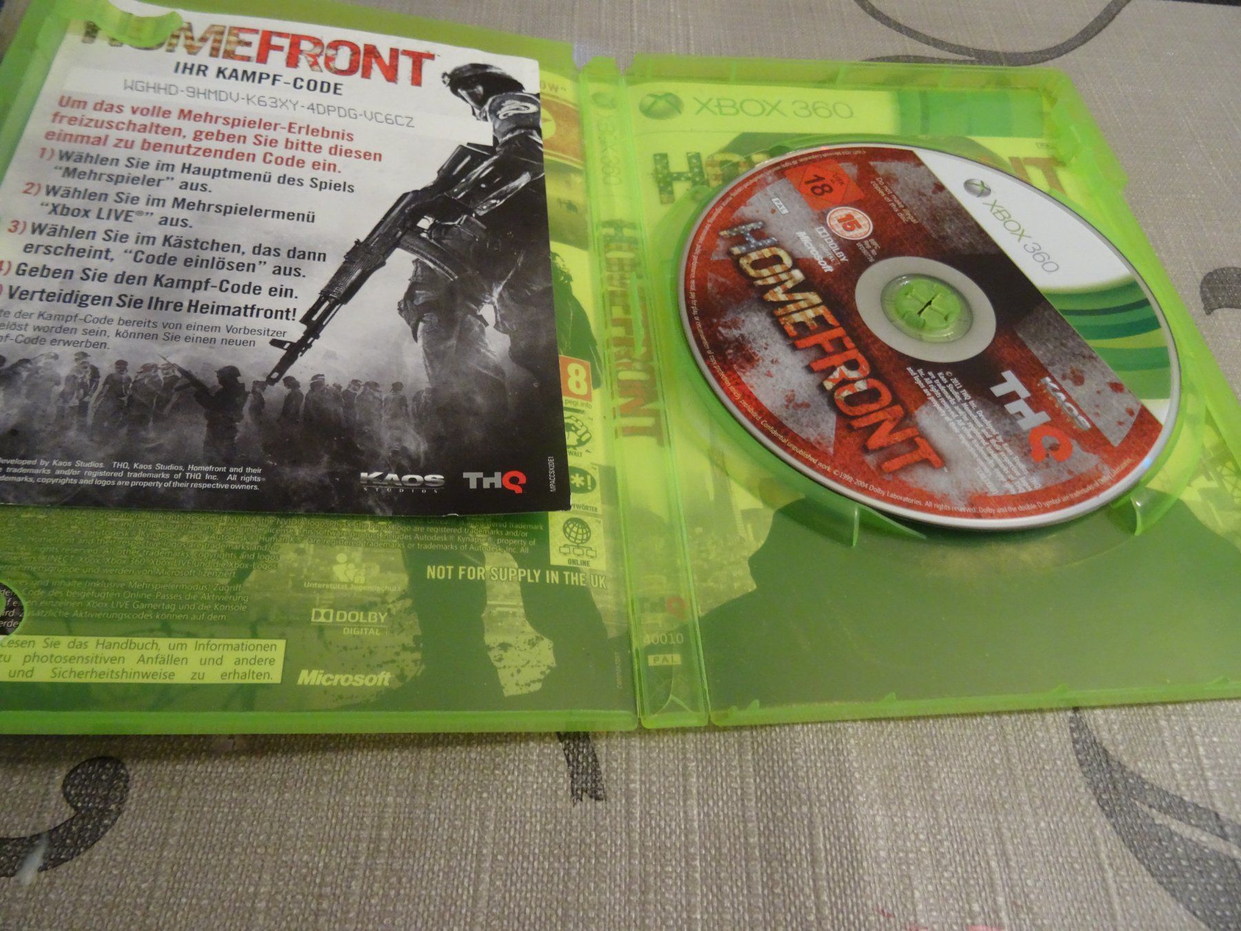 Microsoft Giochi: Xbox 360 Spiel: Homefront – Usato da Olten venduto da Disc-Ausverkauf 1