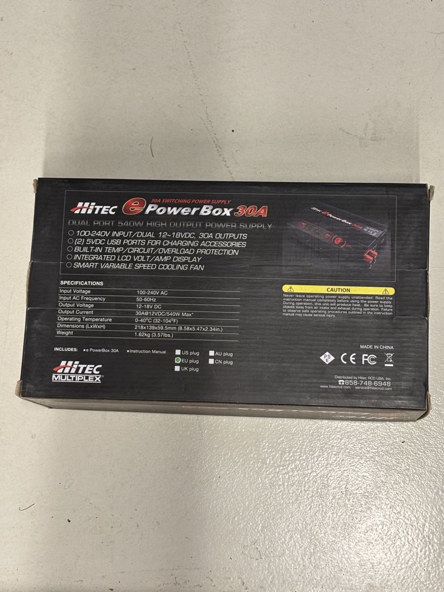 RC Modellbau: Hitec ePowerBox 30A Lader – Gebraucht aus Matten b. Interlaken von Fabien0111 1