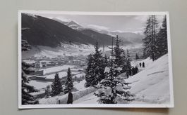 AK Davos Platz Eisbahn Winter  GR