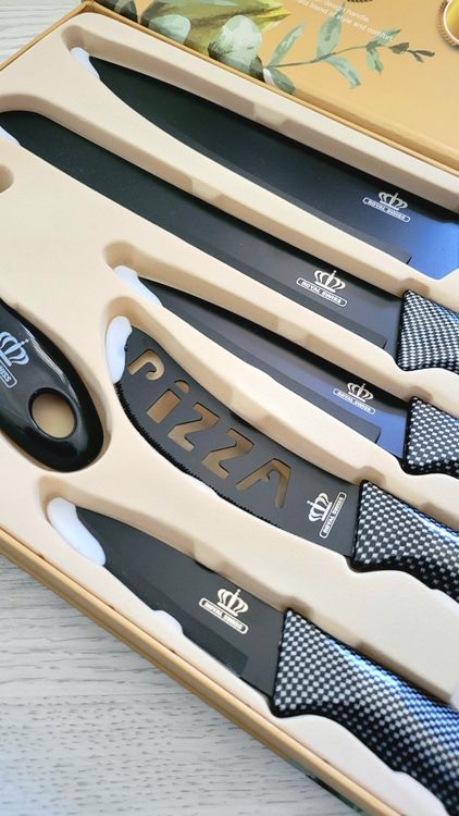 Royal Swiss Lot de 6 couteaux 4