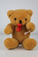 Johann Wanner Basel Teddybär mit roter Schleife