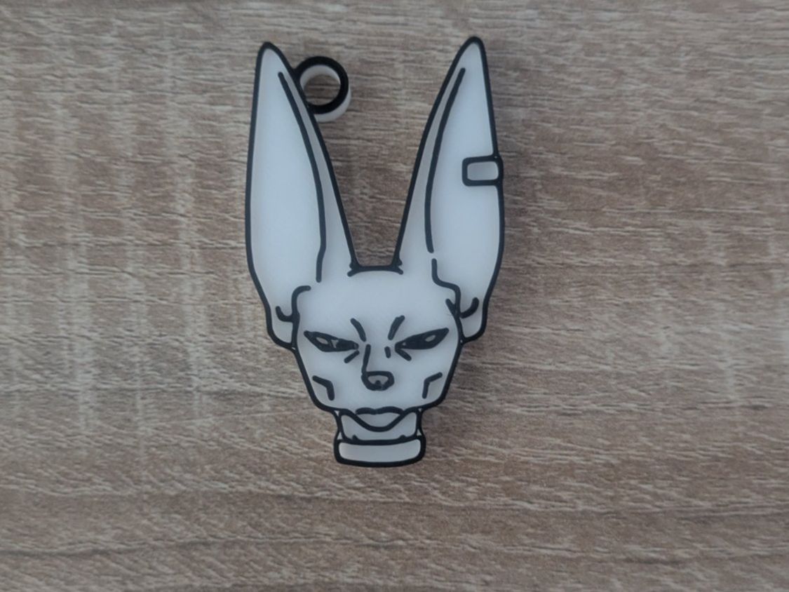 Portachiavi: Dragon Ball - Beerus Keychain - 3D Printed – Nuovo (secondo la descrizione) da Losone venduto da AlpineLayer