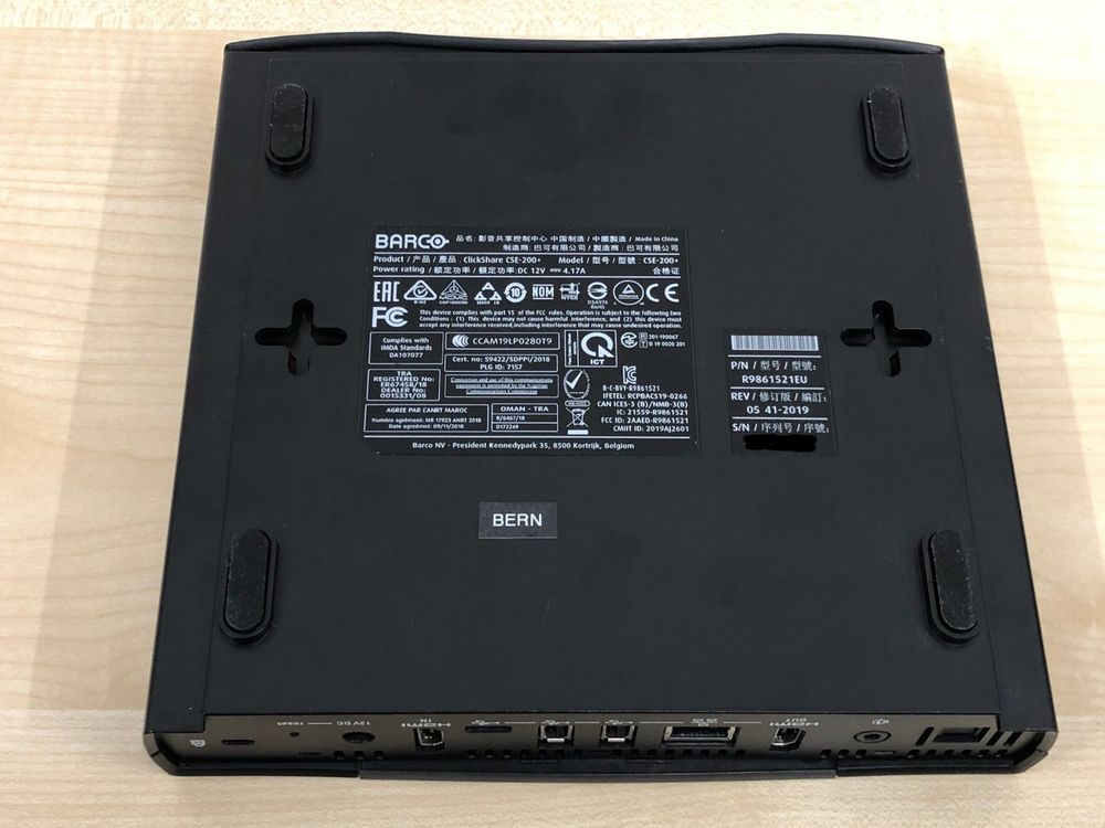 Sistema Di Presentazione Wireless Barco ClickShare CSE-200 Ricondizionato - Acquisti In Rete PC