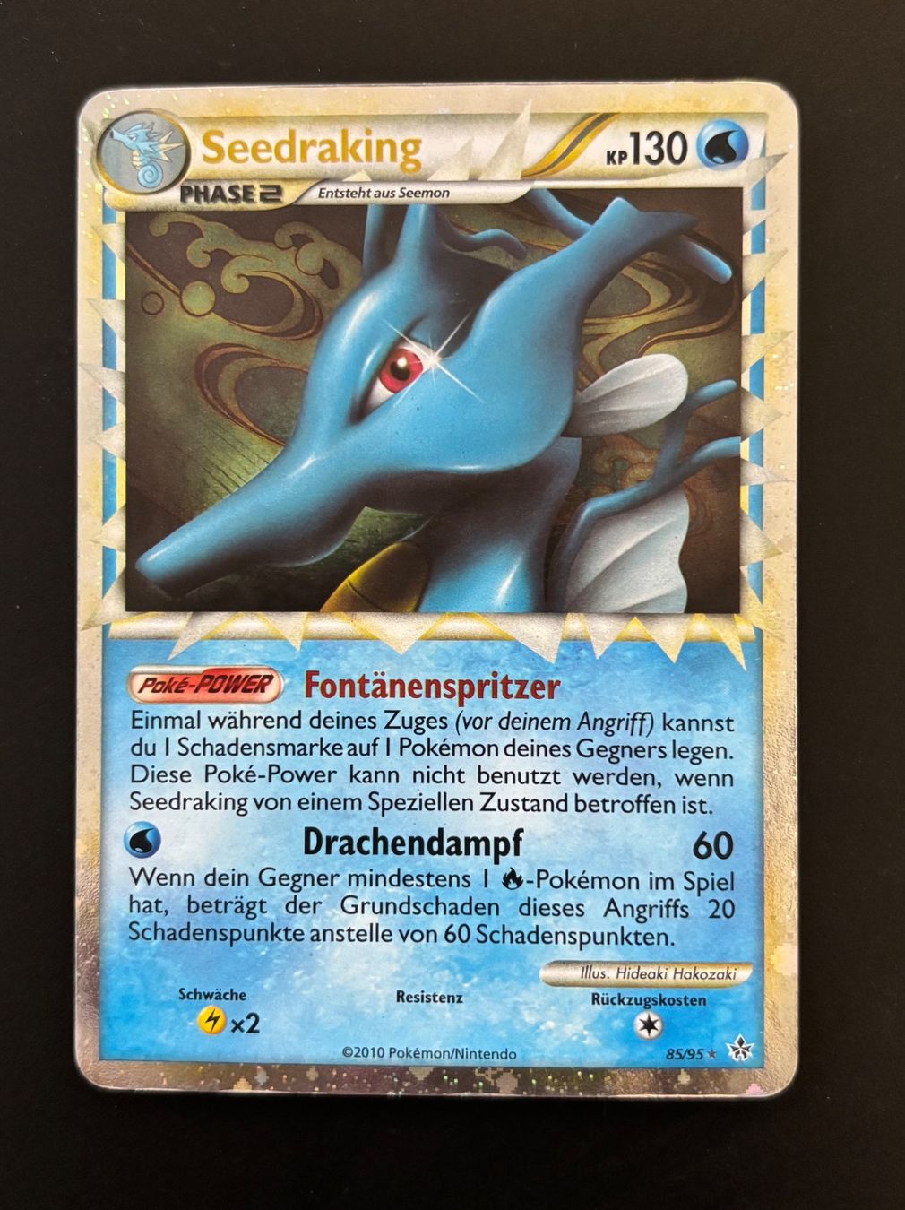Pokémon Carte collezionabili: Seedraking Prime deutsch – Usato da Zürich venduto da Dororo