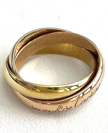 Cartier Ringe: Cartier Trinity Ring klassisches Modell, heute 2.050 CHF – Gebraucht aus Zürich von juwelier-damken 4