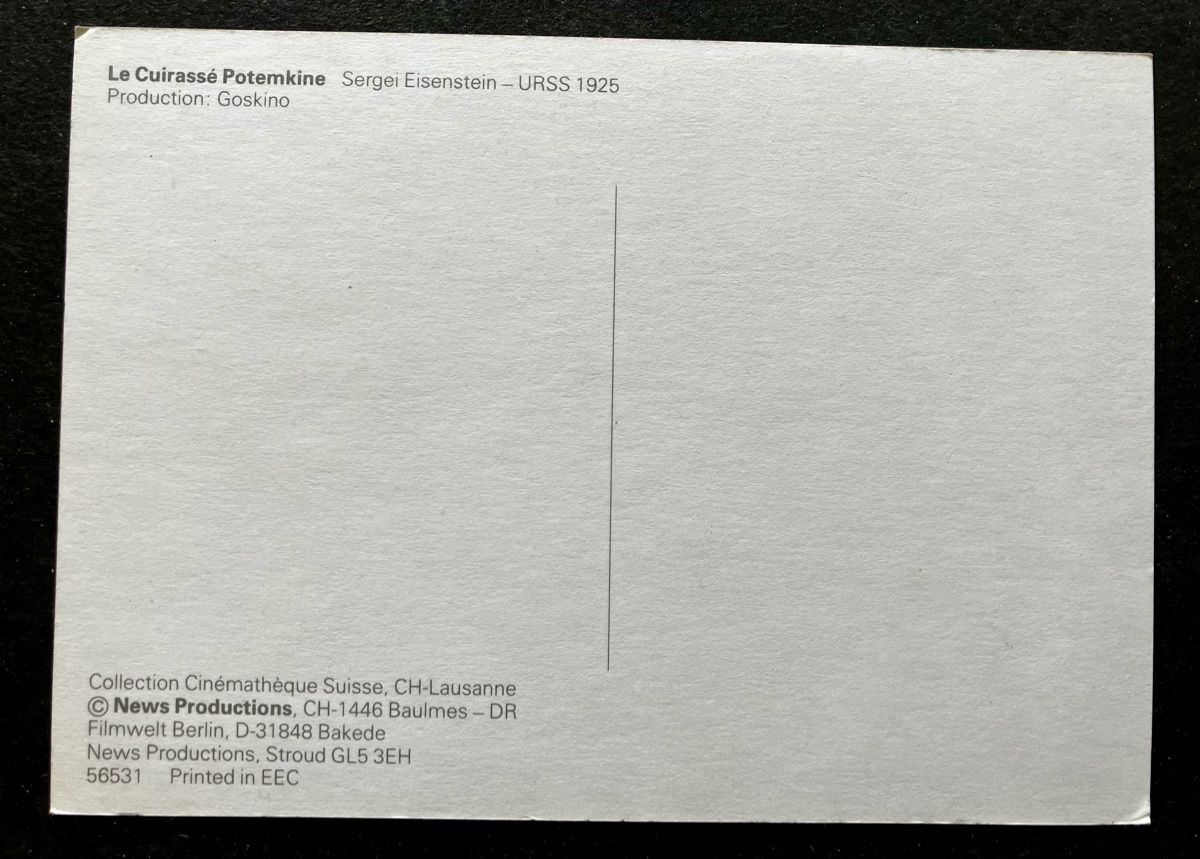 Cartoline postali: AK Sergei Eisenstein – Nuovo (secondo la descrizione) da Buchs AG venduto da Allerleis 1