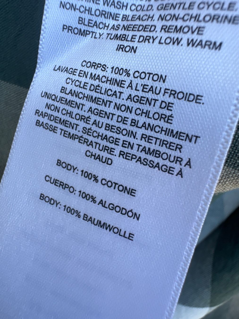 Hemden: Chemise S homme coton – Neu und originalverpackt aus Arnex-sur-Orbe von cameleonfringant 4