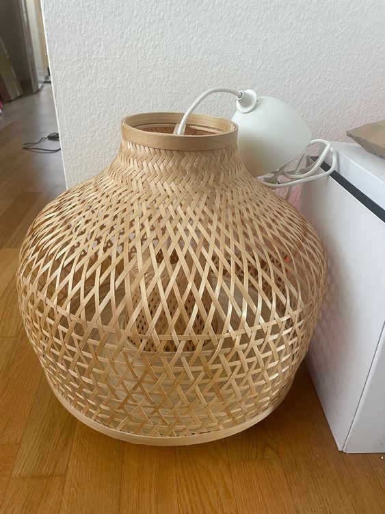 ikea misterhult bambuslampe hängelampe bambus Kaufen auf Ricardo