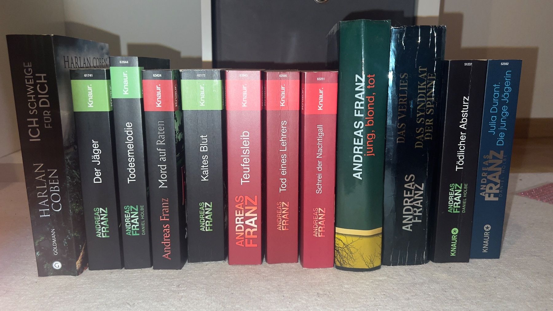 Libri: Bücher Krimis Andreas Franz pro buch 2.50fr – Usato da Pratteln venduto da nt.geschenkshop