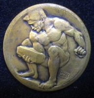 Turnfest Basel 1912 - Bronze - BS012b - Katalog Schiltknecht