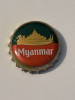 Myanmar Bierdeckel, Kronkorken, selten