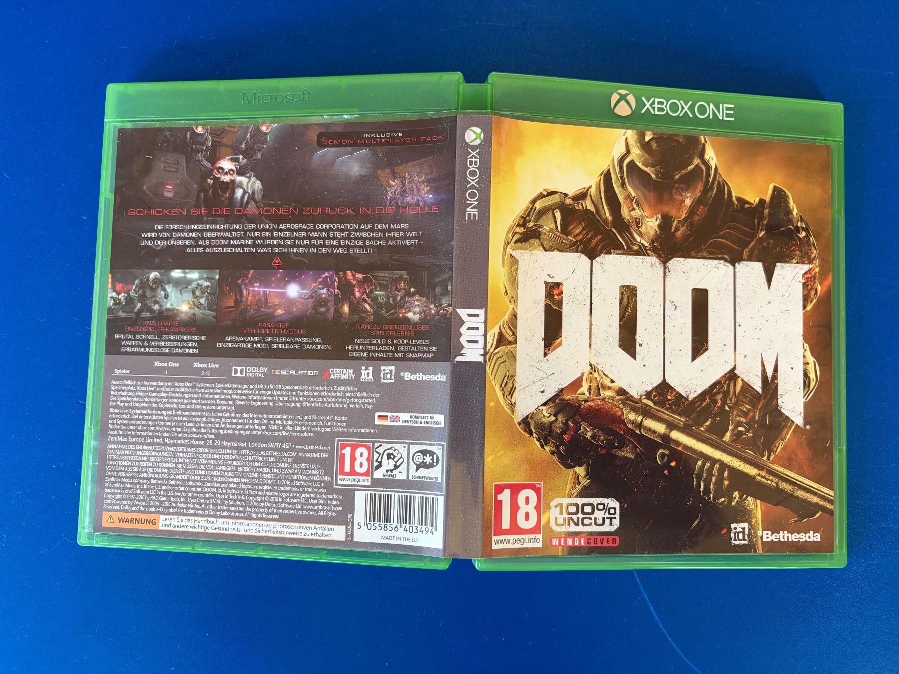 Microsoft Giochi: XBOX ONE Doom – Usato da Chur venduto da irog2021