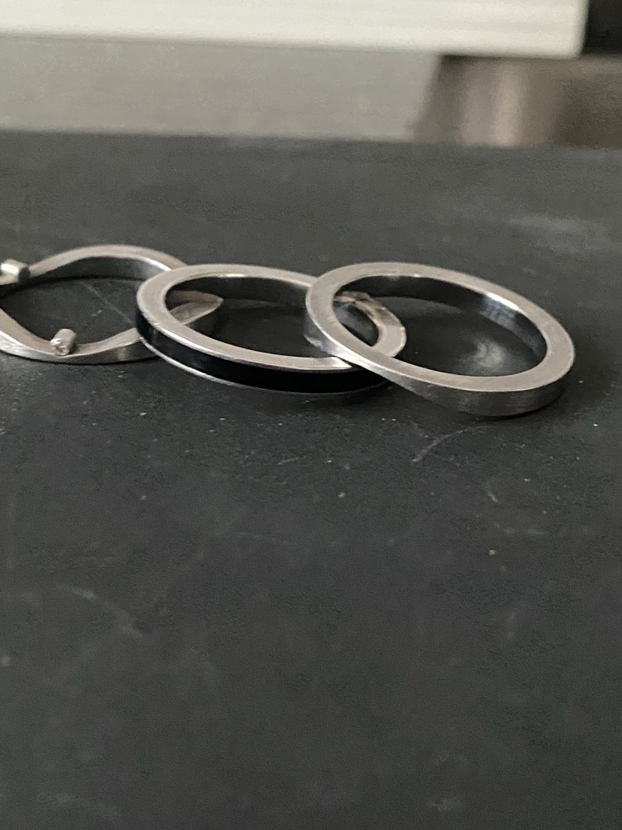 Ringe: 3 wunderschöne Edelstahlringe – Gebraucht aus Suhr von weDie007 3