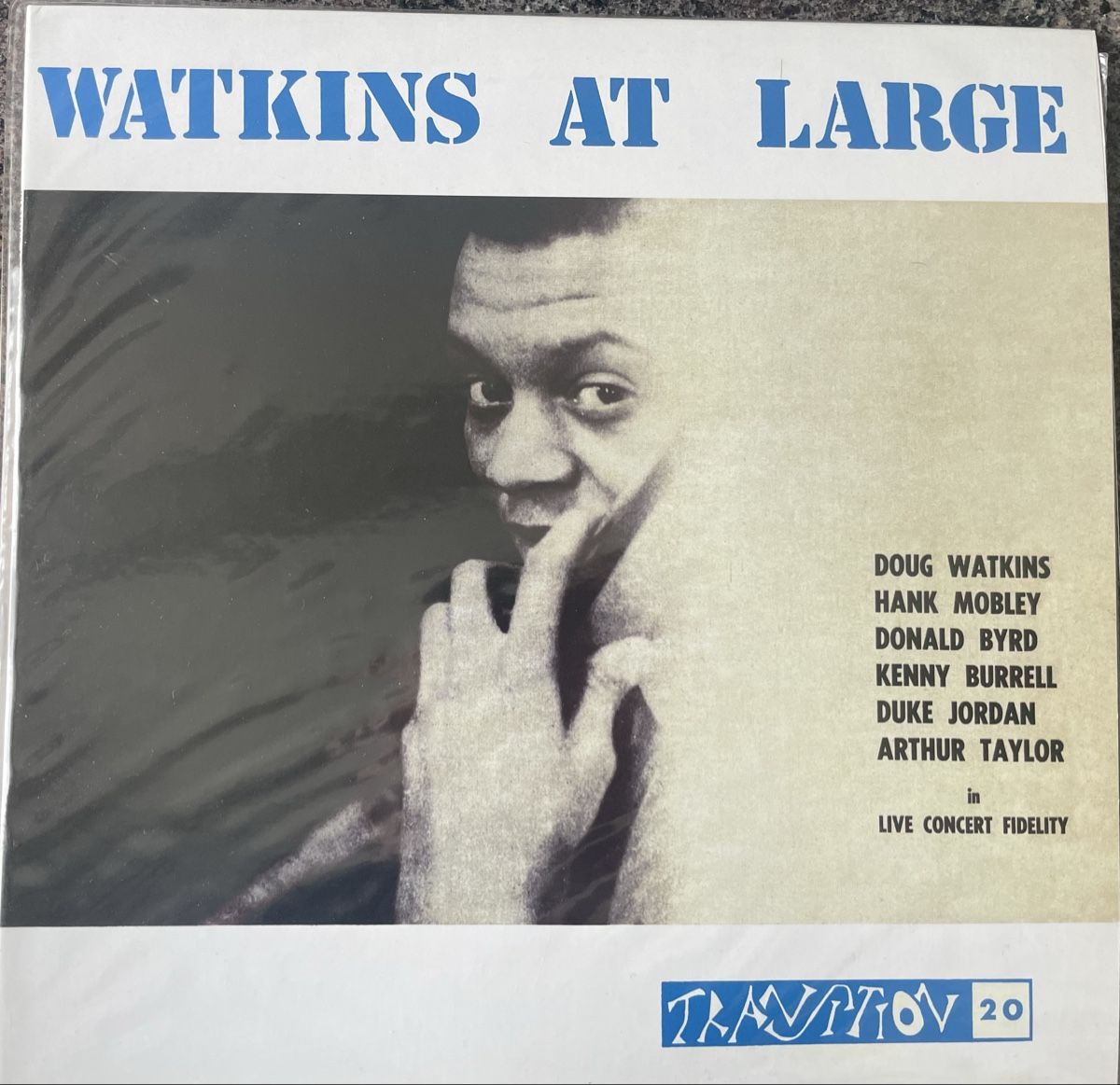 Dischi in vinile: Doug Watkins - Watkins at Large - Vinyl LP – Usato da Olten venduto da Bluespapst