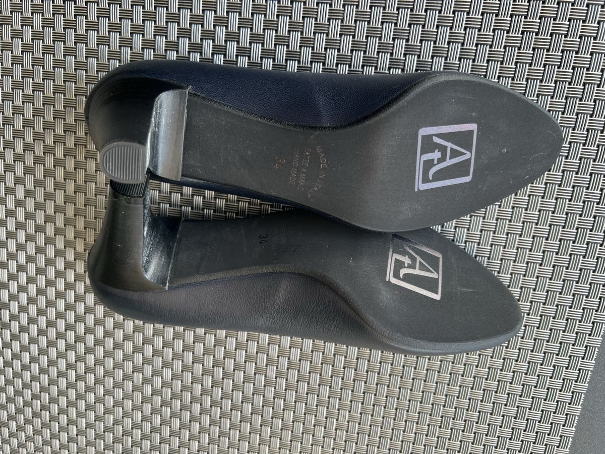 Damenschuhe:  Damen Schuh dunkelblau Gr.34 – Neu (gemäss Beschreibung) aus Wolfwil von Poulet60 2