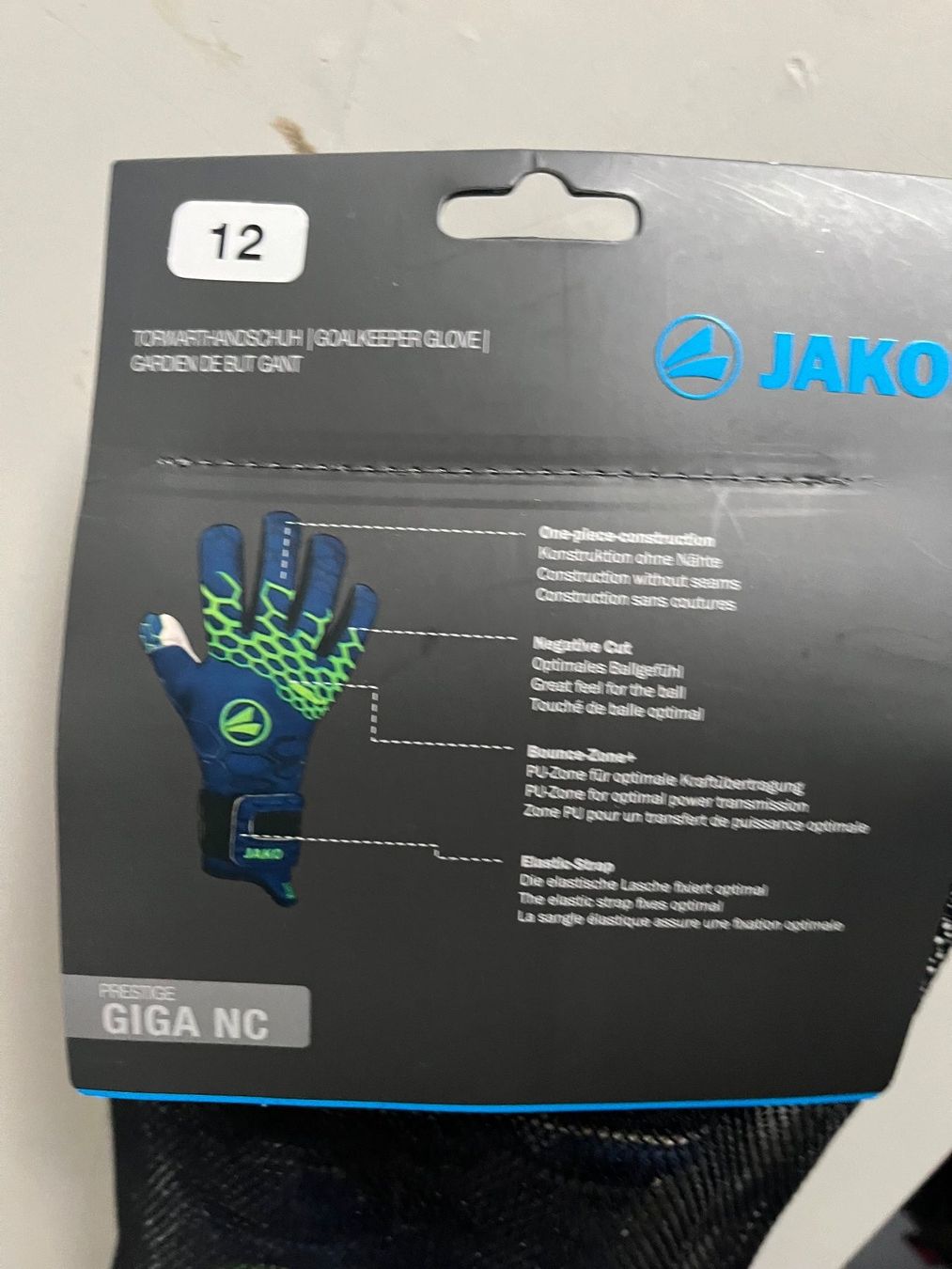 Jako Altri accessori da uomo: Torwarthandschuhe Jako Gr. 12 – Nuovo e nell'imballaggio originale da Schleitheim venduto da heni75 3