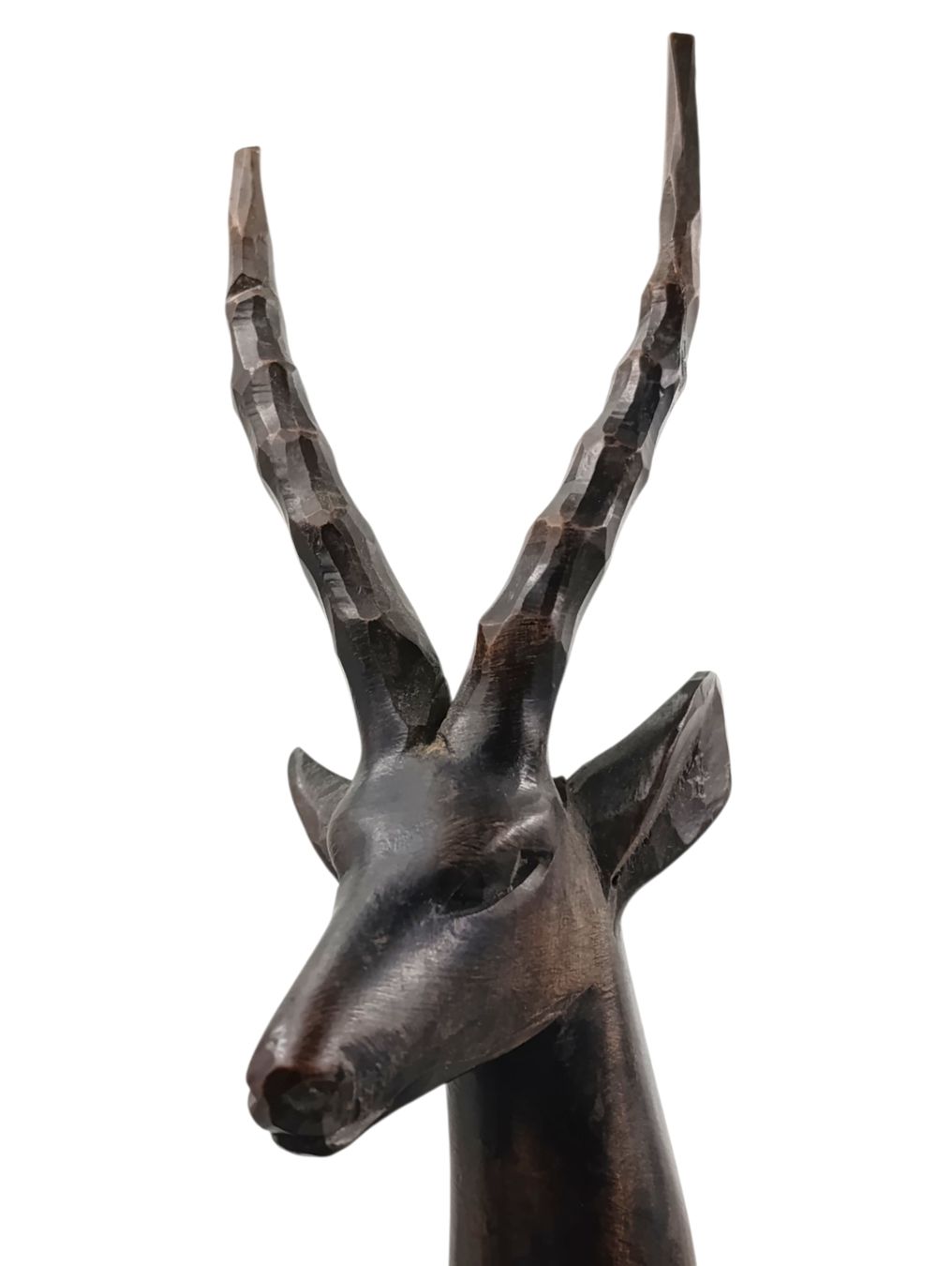 Sculture & Statue: Paar grosse alte Antilopen aus Holz  – Usato da Hochfelden venduto da Relict 6