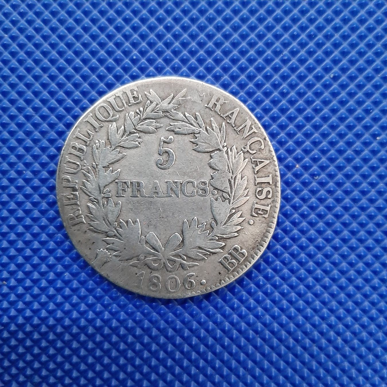 Tutti le monete: 5 Francs Napoléon I 1806 BB – Usato da Carouge GE venduto da cecob0909 1