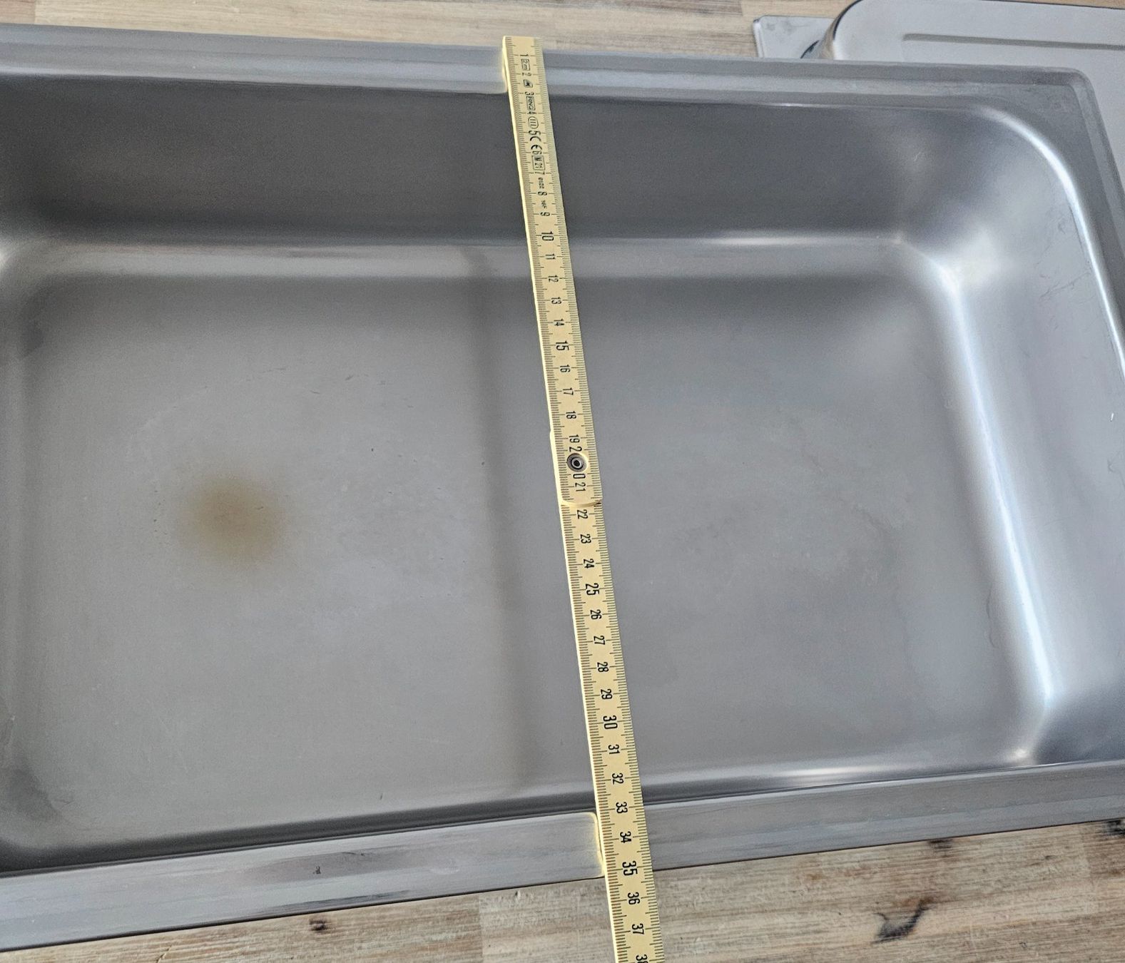 Elettrodomestici da cucina: Edelstahl Chafing Dish / Speisewärmer / Bainmarie – Usato da Basel venduto da Allerlei-Basel 4
