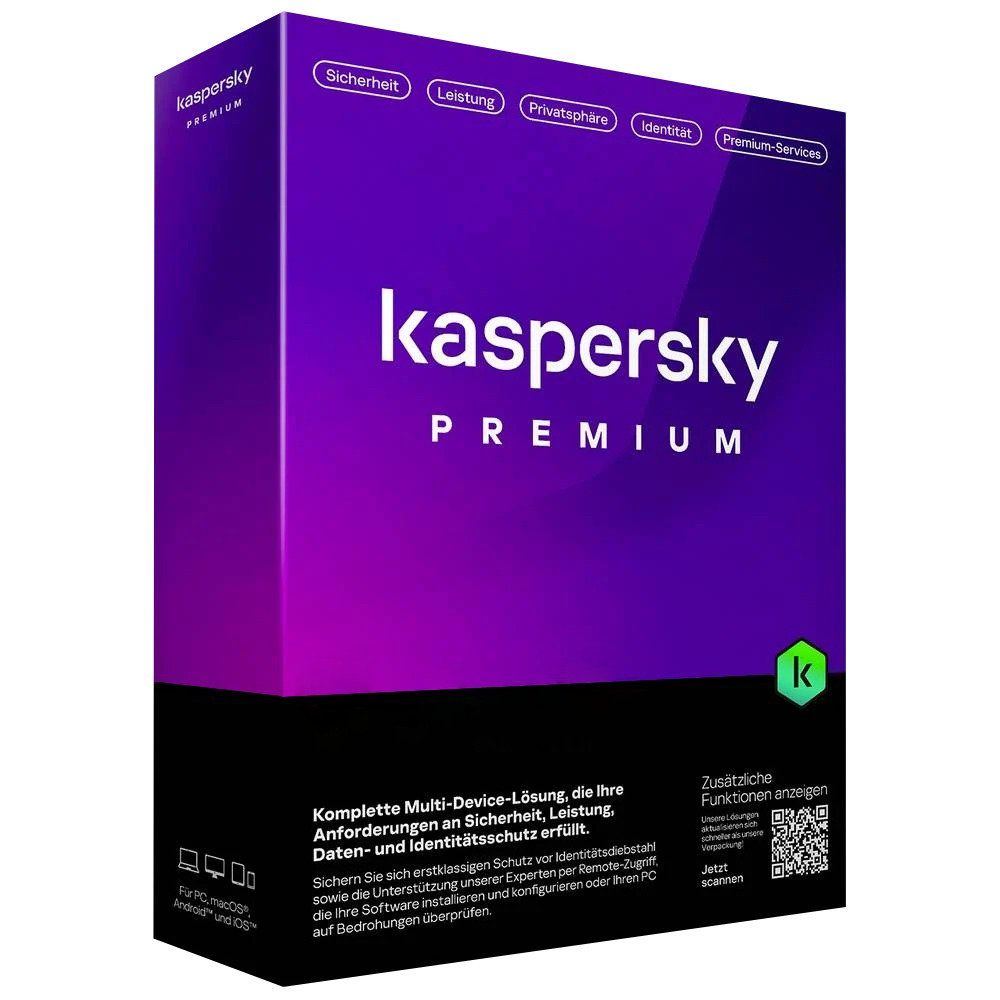 Kaspersky Software: Kaspersky Premium 5D/2Y – Nuovo (secondo la descrizione) da Vaduz venduto da KeysDistributionGmbH