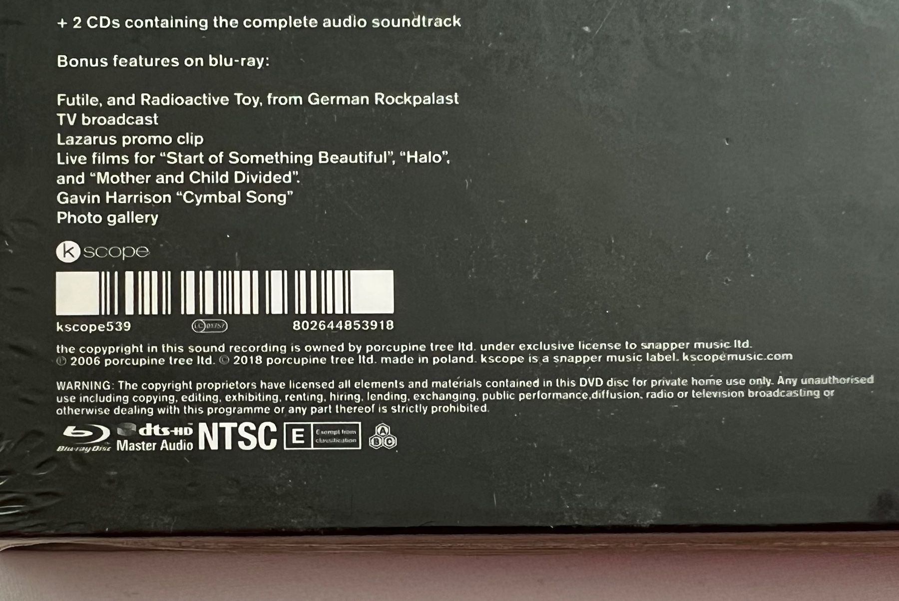 CDs: Porcupine Tree - Arriving somewhere... / 2CD + Blu-Ray, OVP – Neu und originalverpackt aus Schaffhausen von Mond689 2