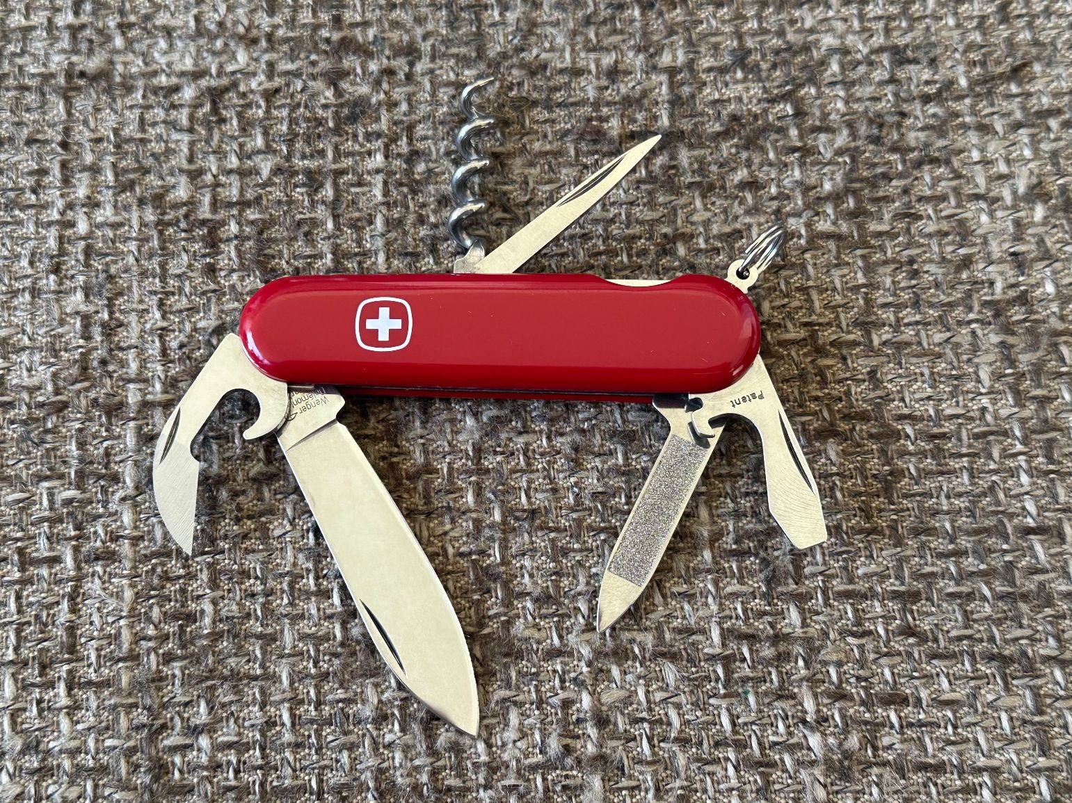 Wenger Couteaux de poche: Altes Sackmesser WENGER Rot 85mm ungebraucht – Neuf (Voir description) à Dübendorf par lan1808 8