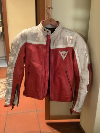 Dainese giacca moto pelle Tg.48