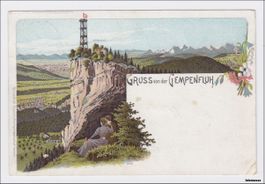 Gempen SO // Gruss Gempenfluh Litho // 1904