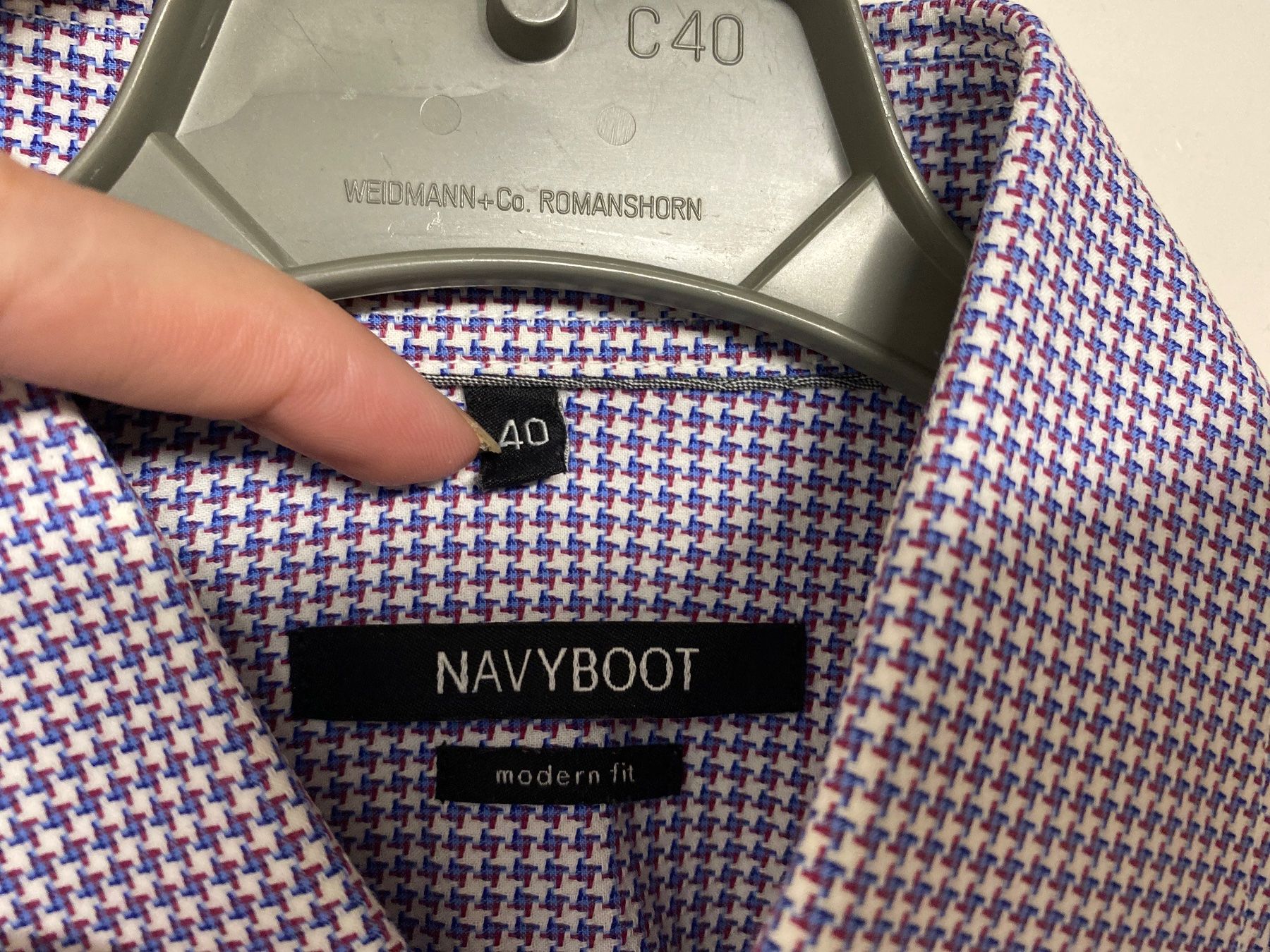Navyboot Camicie: Navyboot Hemd, Gr. 40, Modern Fit – neu – Nuovo (secondo la descrizione) da Schlieren venduto da neopreniii 1