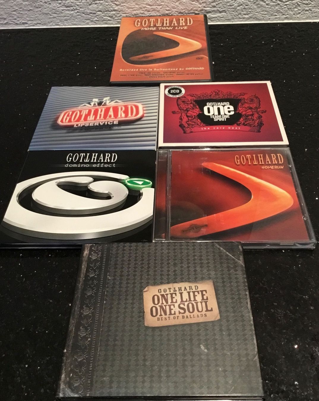 CD: Gotthard, 5 CDs und 1 DVD – Usato da Niederweningen venduto da baghirac