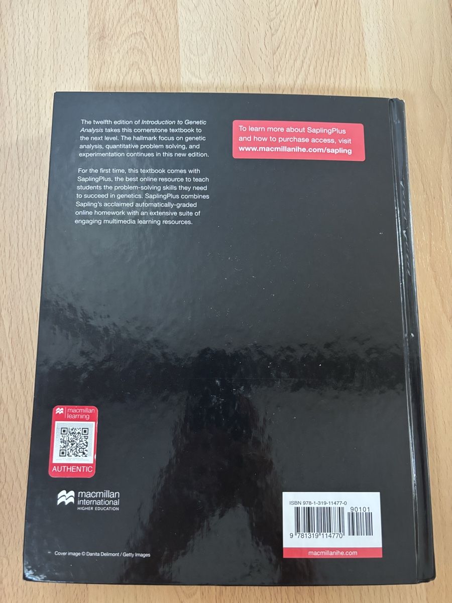 Livres: Buch Introduction to Genetic Analysis 12. Auflage – D'occasion à Basel par hst_qnm7 1