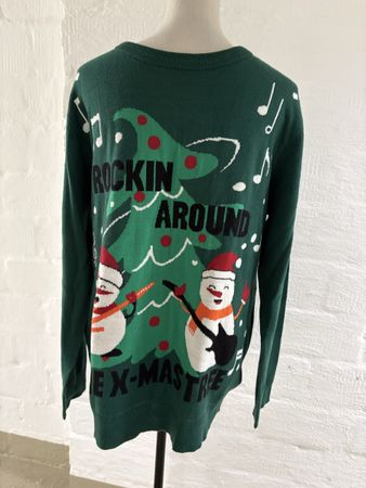 Herren Weihnachtspulli,Gr.XL(L)
