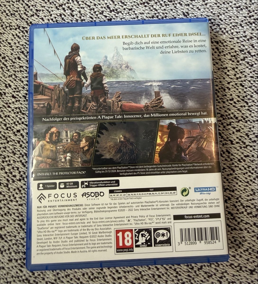 Giochi: A Plague Tale: Requiem PS5 Spiel – Usato da Rombach venduto da vir_2dsd 1
