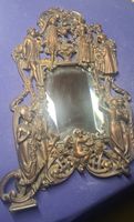 Miroir antique bronze, 19eme