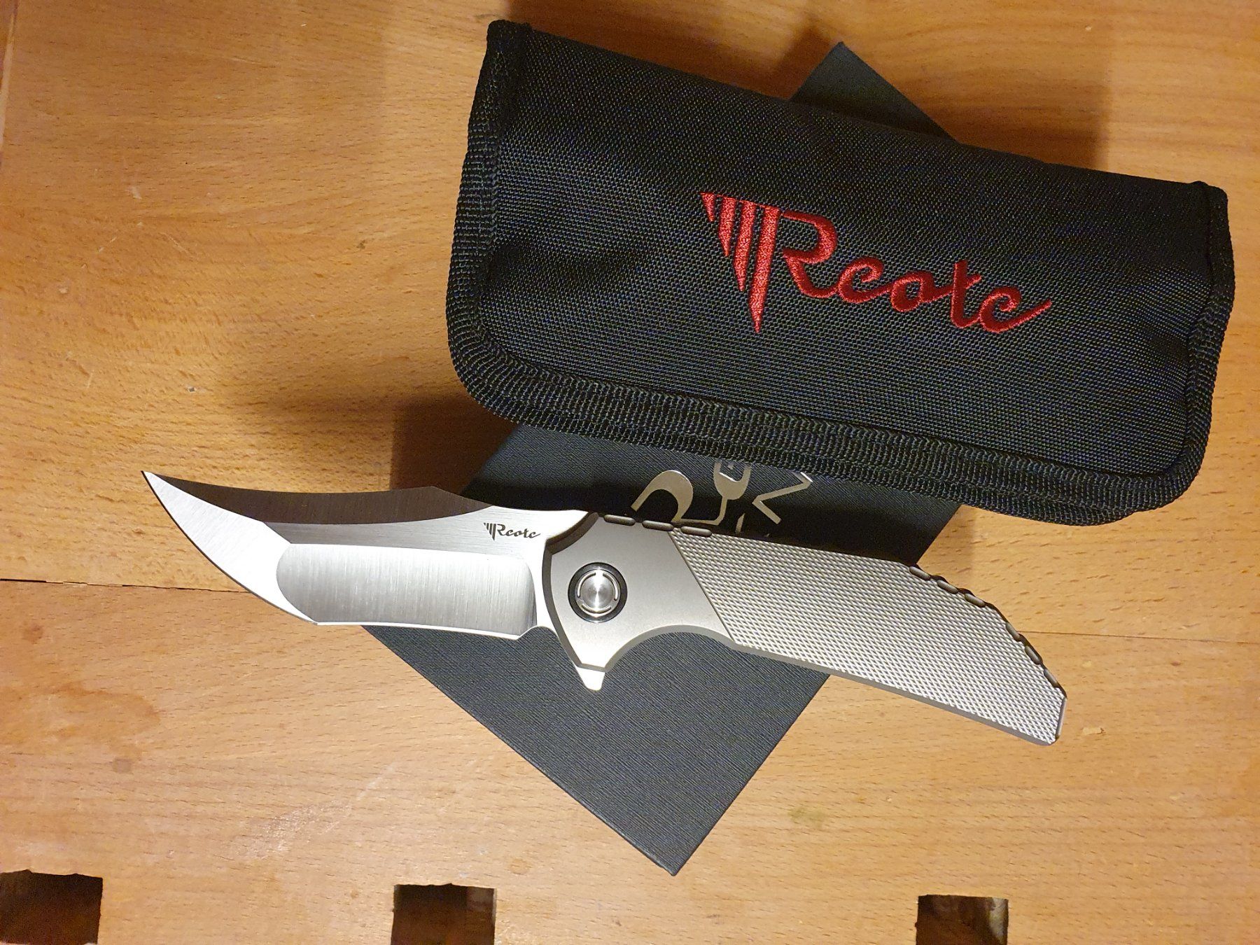 Coltelli tascabile: Reate Tiger Taschenmesser – Nuovo e nell'imballaggio originale da Uerschhausen venduto da reliable140
