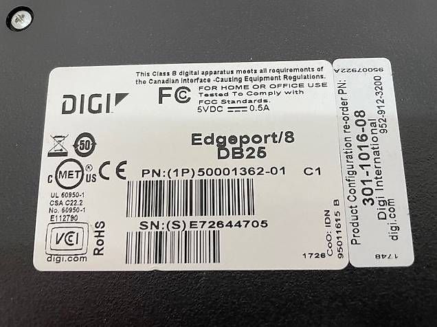 Hub & Switch: Digi Edgebot 8 Port. Neuwertig.1x gebraucht – Usato da Wolfhausen venduto da eei_6zgr 3